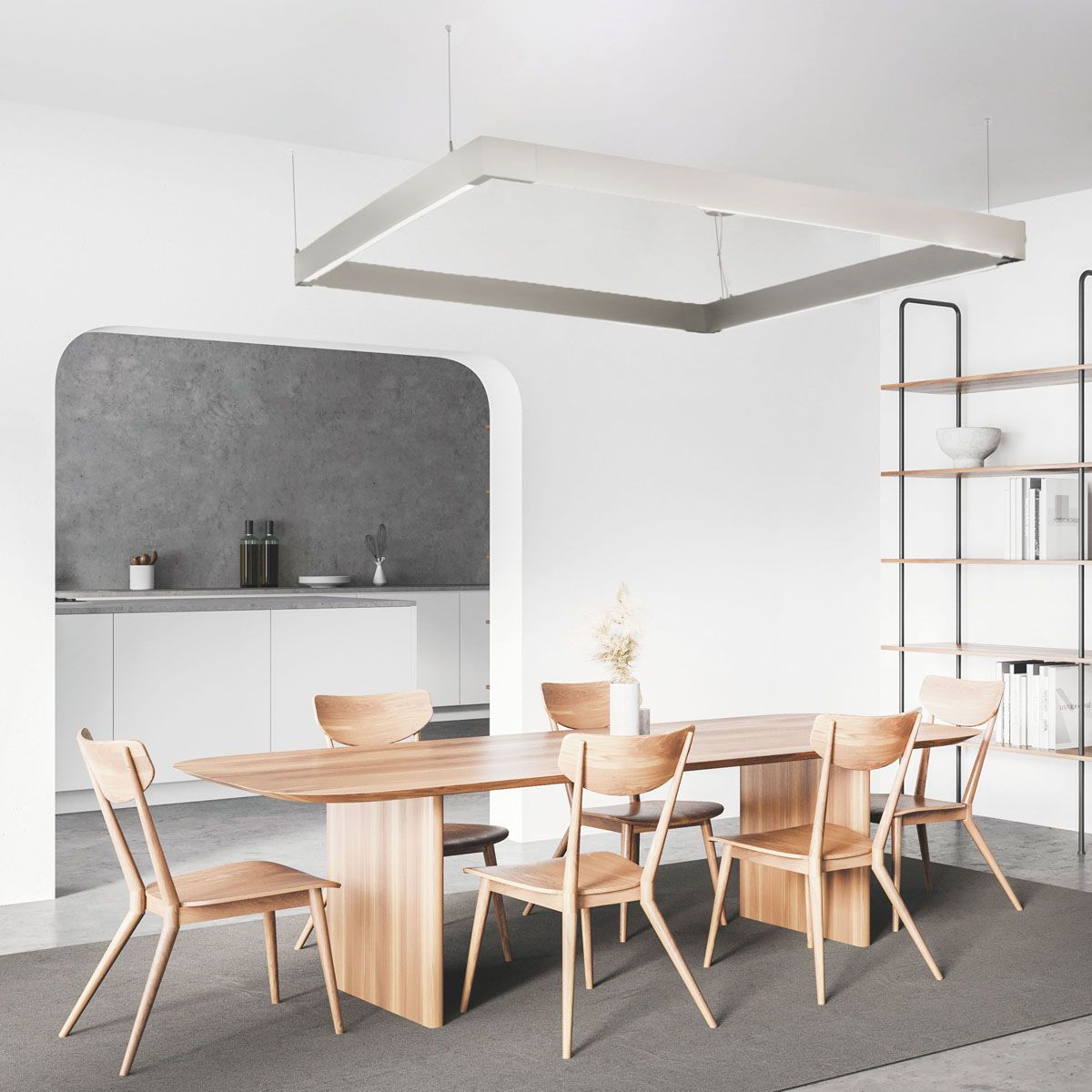 Lampadari & plafoniere: LED Pendelleuchte, Bürolicht, 120 x 20 – Nuovo (secondo la descrizione) da Kreuzlingen venduto da Smart-Light 3