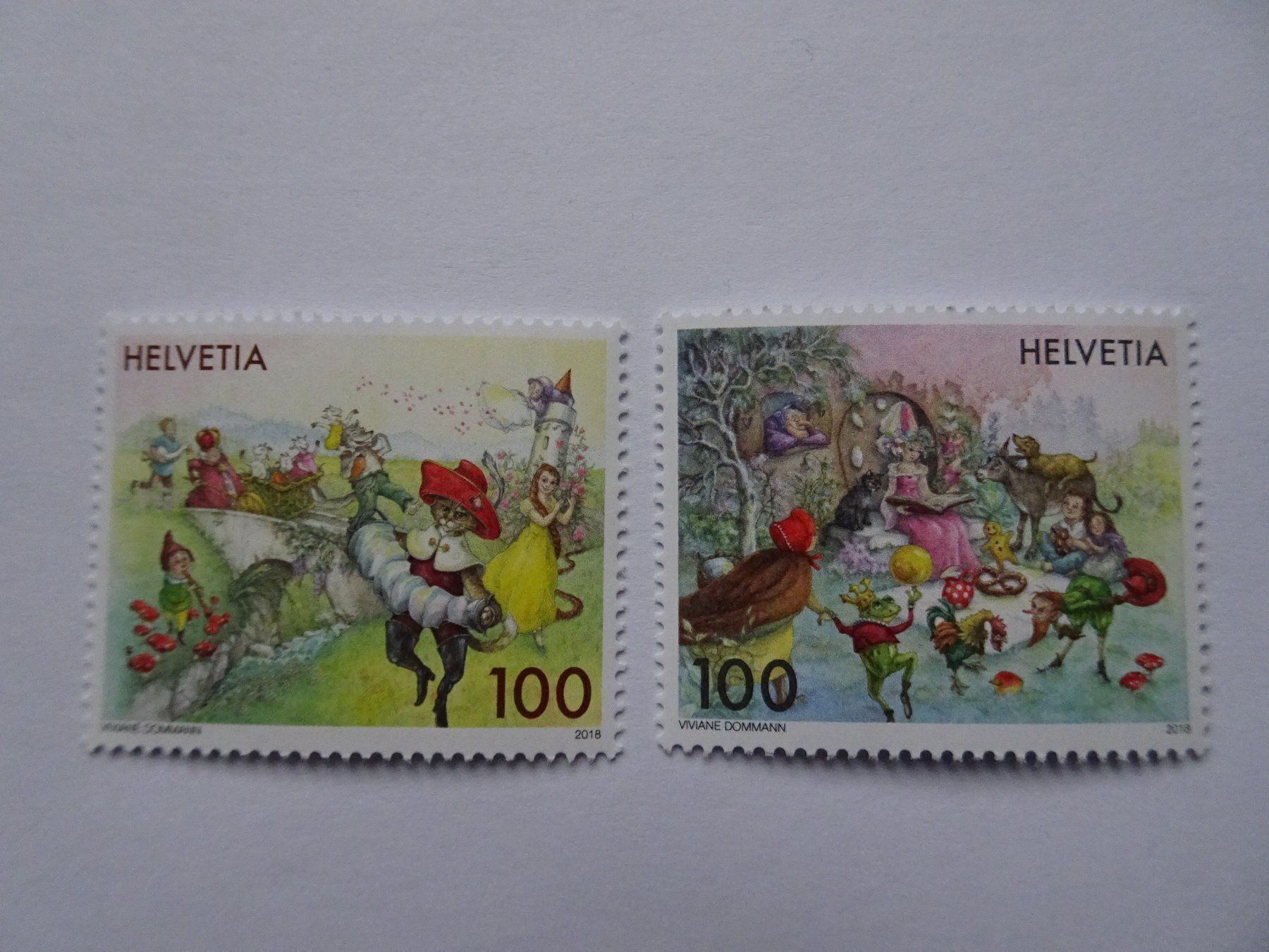 Tous les timbres: 2018** – Neuf (Voir description) à Aadorf par Chnorli-Furz