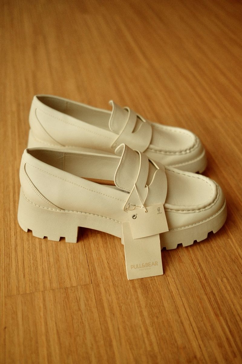 Pull&Bear Herrenschuhe: Loafer weiss, Grösse 40, Pull & Bear – Neu (gemäss Beschreibung) aus Winterthur von ZombieSpaceShark 1