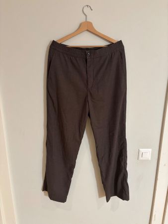 Pantalon H&M Relaxed Fit brun T52 bon état