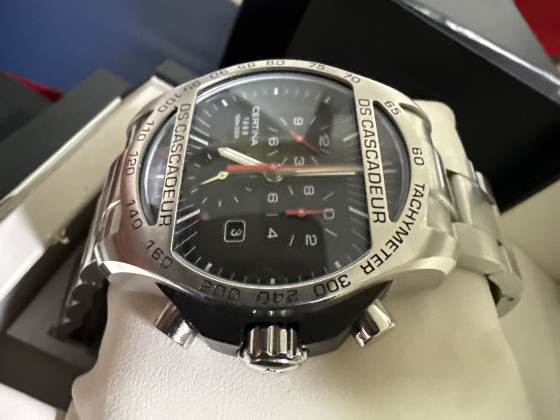Certina Uhren: Certina DS Cascadeur Chronograph 42 mm – Gebraucht aus Pfeffingen von Allhandelklgwatches 2