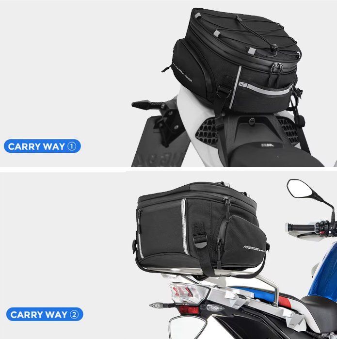 Borse: 18L Wasserdichte Motorrad-Sitztasche – Nuovo e nell'imballaggio originale da Châtelaine venduto da topshop.switzerland 2