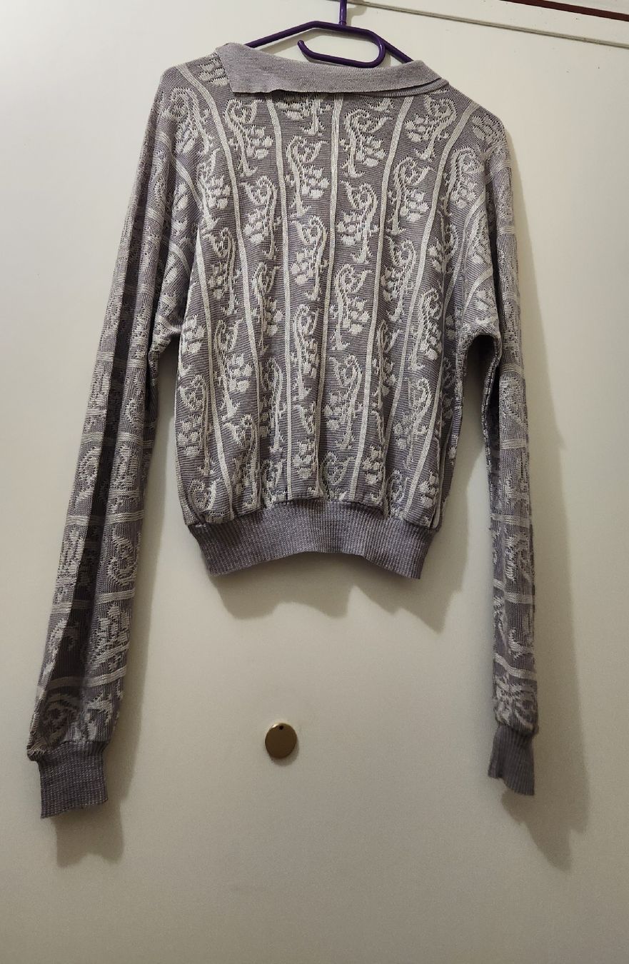 Maglioni & Felpe: Pull en maille Wolford gris blanc taille 38  – Usato da Niedergösgen venduto da Eva2410 1