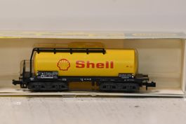 Kesselwagen Shell Minitrix Spur N mit OVP