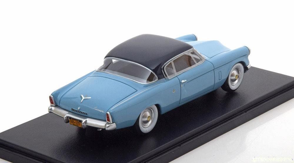 Modellini d'auto: Studebaker Commander Starliner 1953 hellblau / schwarz  1:43 – Nuovo e nell'imballaggio originale da Gerlafingen venduto da espero88 1