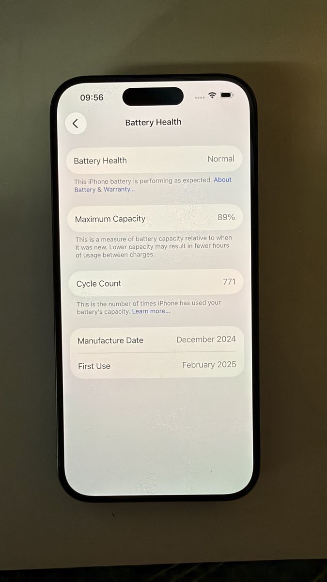 Apple Portables: iPhone 15 Pro | 89% Battery | Blue Titanium – D'occasion à Mühlau par Mgstsuperstar 2