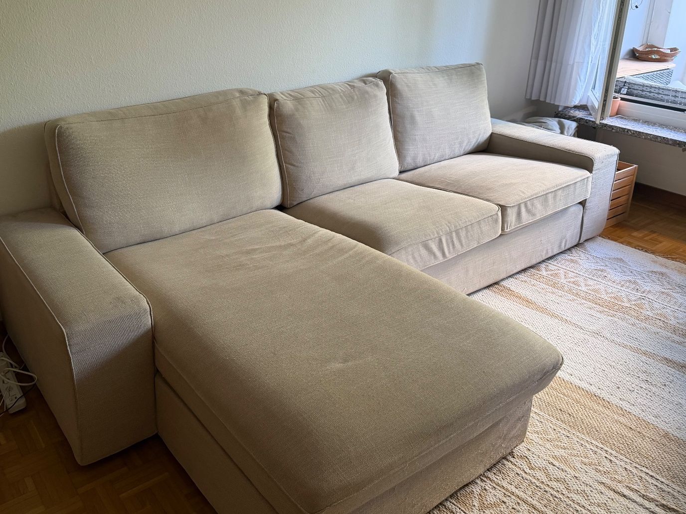 Divani: Gemütliches Sofa, Beige – Usato da Zürich venduto da scottsmile