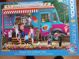 Eurographics Puzzle Dan's Ice Cream Van 1000 Teile