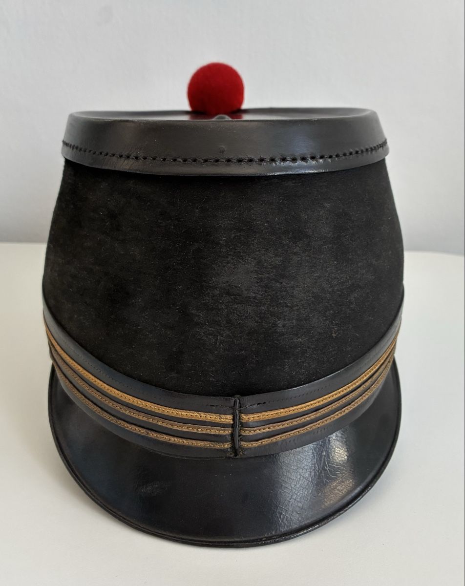 Schweizer Armee Uniformi: Tschako 1888 Hauptmann AR – Usato da Gutenswil venduto da Antiques77 2