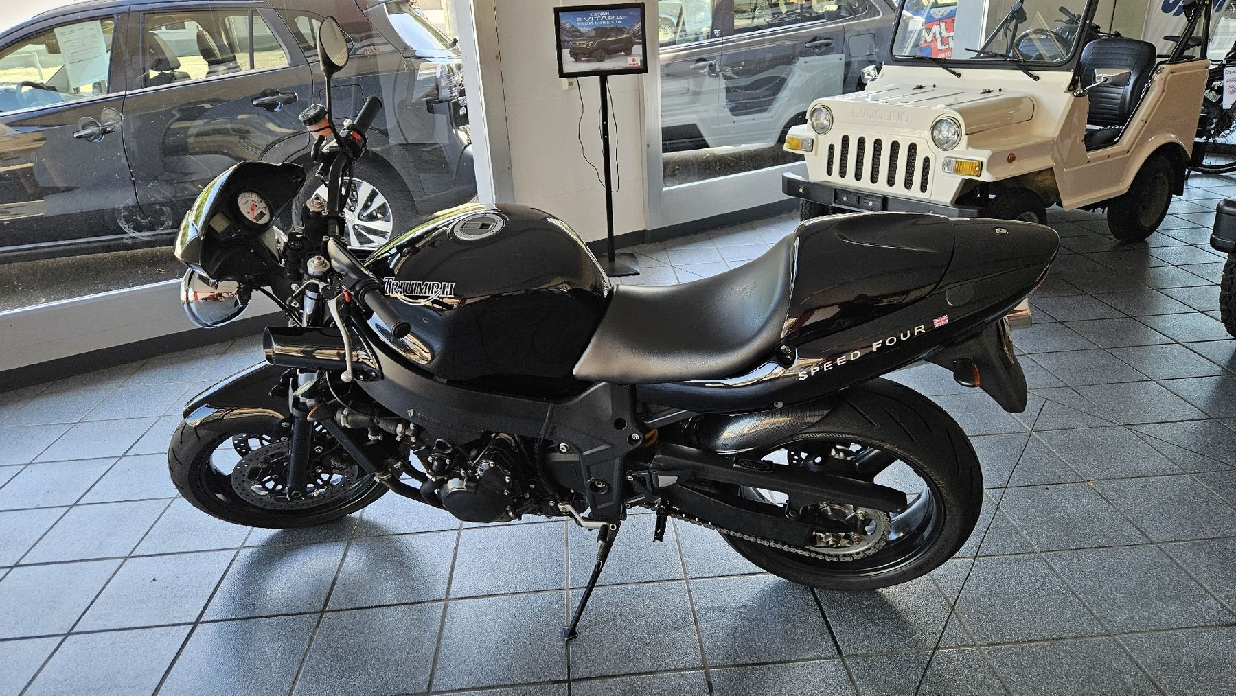 Triumph Strada: Triumph Speed Four 600 neu ab MFK – Usato da Erlinsbach SO venduto da Tucktuck 2