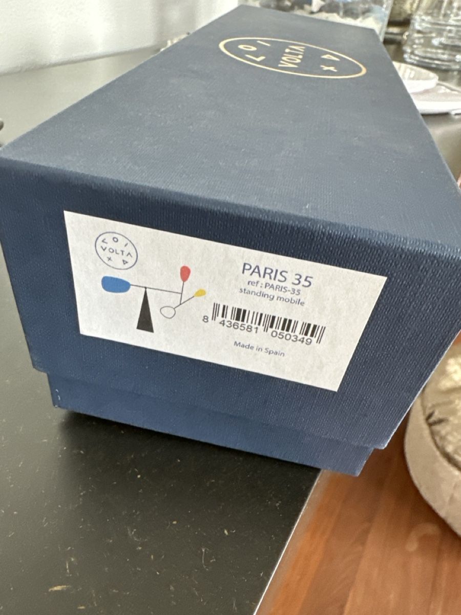 Alle Dekorationen: Volta Paris 35 standing Mobile von Mondrian – Neu und originalverpackt aus Wetzikon ZH von s.ochsner 1