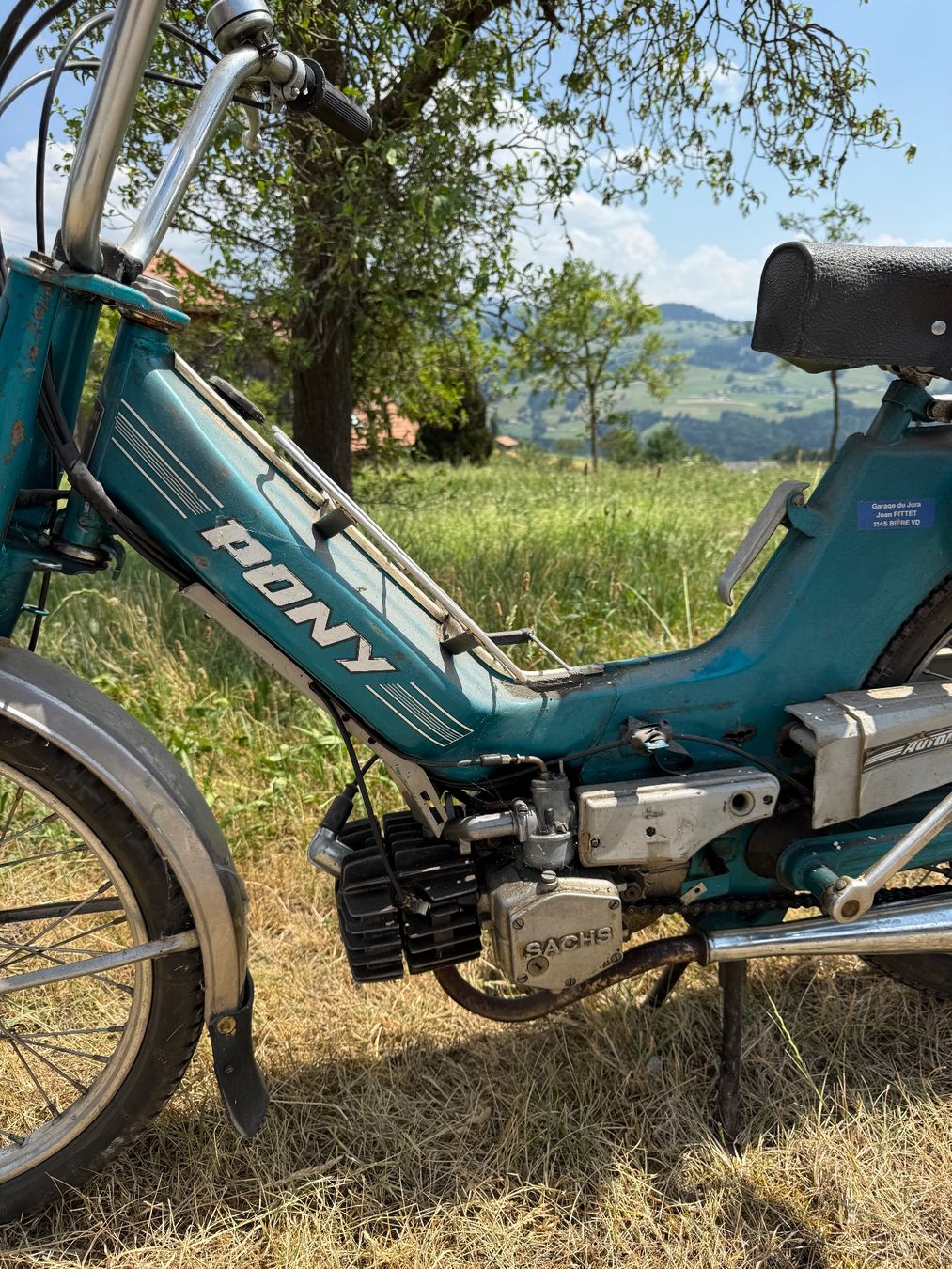 Sachs Ciclomotori: Sachs Pony 508 TSCH 7517 – Difettoso da Fahrni b. Thun venduto da Salzberger-FZH 2