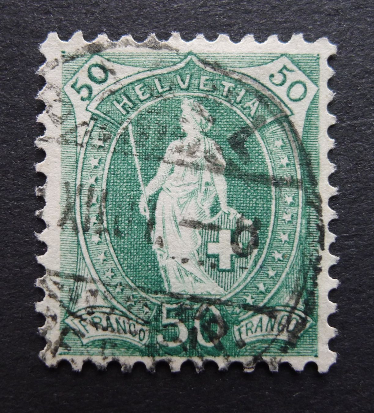 Tutti i francobolli: 74E, Vollstempel BASEL BS – Usato da Ebikon venduto da SilvioFreund