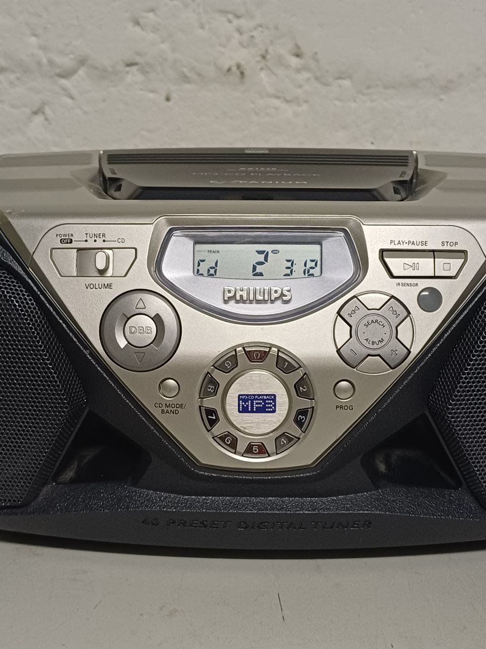 Philips Sistemi audio & multimediali: Philips AZ1538 MP3-SD Expanium. – Usato da Bern venduto da Yunkom 4