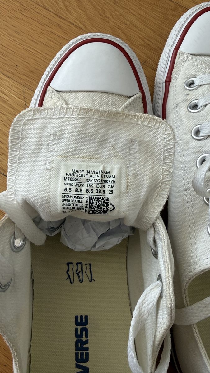 Converse Scarpe da uomo: Converse sneakers, size 39.5 – Nuovo (secondo la descrizione) da Zürich venduto da ana_782l 8