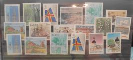 Schönes Lot Briefmarken Alland/Finnland postfrisch