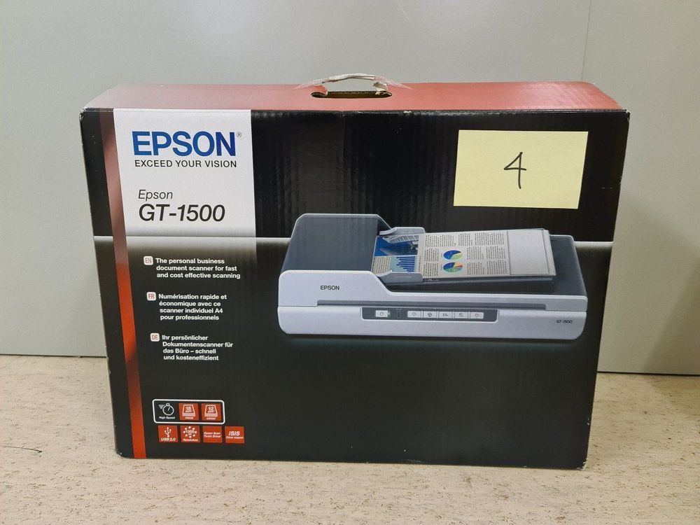 Scanner Epson GT1500 Kaufen auf Ricardo