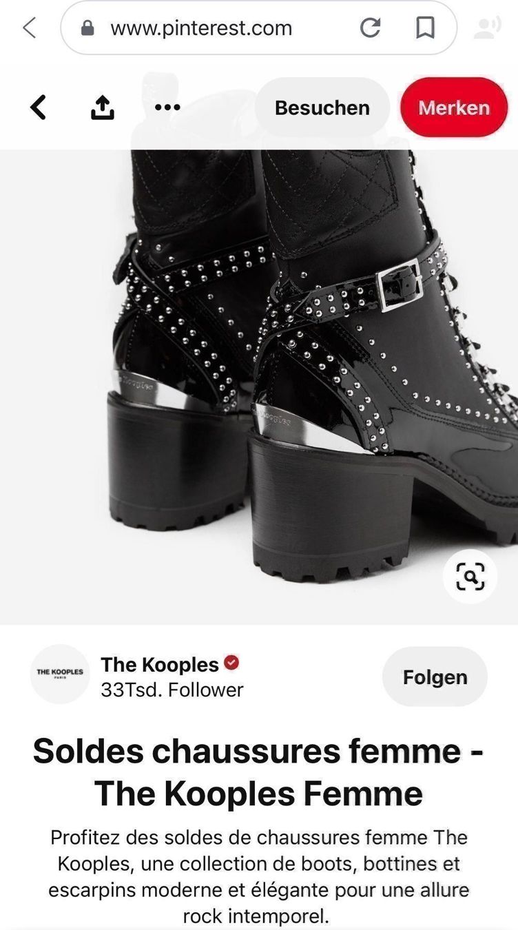 Kooples Damenschuhe: Luxus: The Kooples Boots Gr. 40, 360 $ – Neu und originalverpackt aus Kreuzlingen von shopaholicatheart_3 4