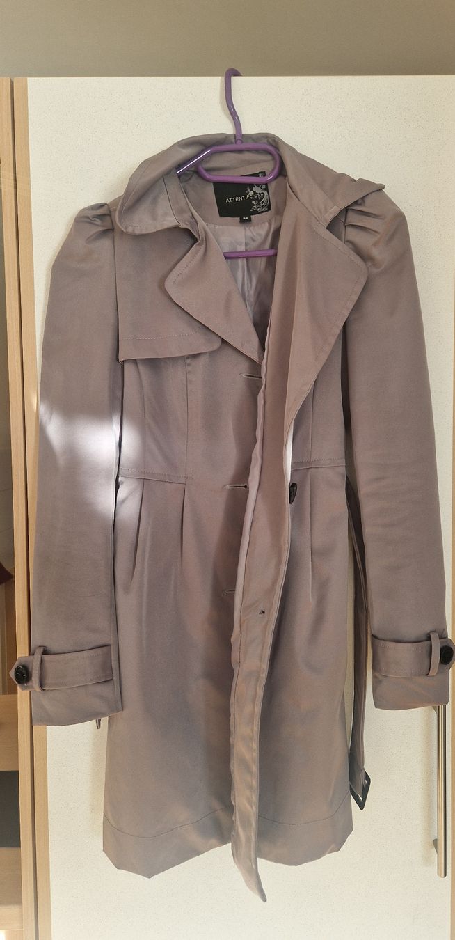 Cappotti: Manteau trench coat gris taille 36/38 – Nuovo (secondo la descrizione) da Versoix venduto da aline_b 3