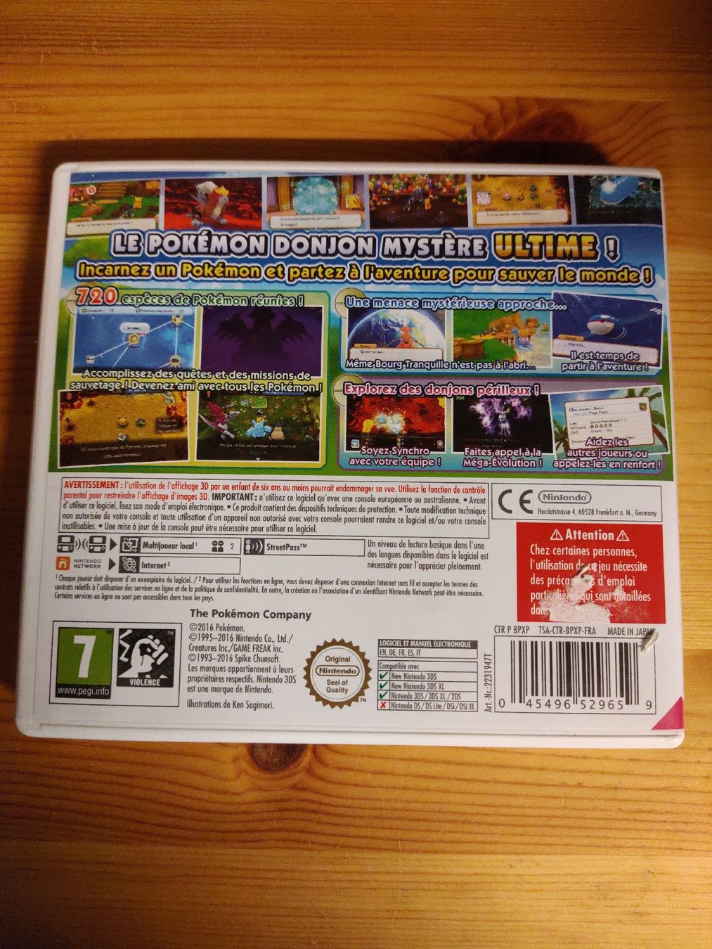 Nintendo Giochi: Pokémon Méga Donjon Mystère - 3DS -  – Usato da fribourg venduto da GameSpot 1