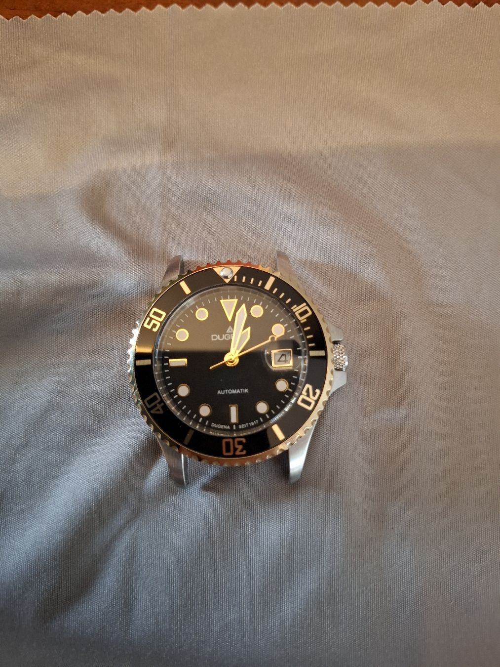 Dugena Orologi: Dugena Diver Automatik Uhr – Usato da Oberriet SG venduto da AurelderGraf
