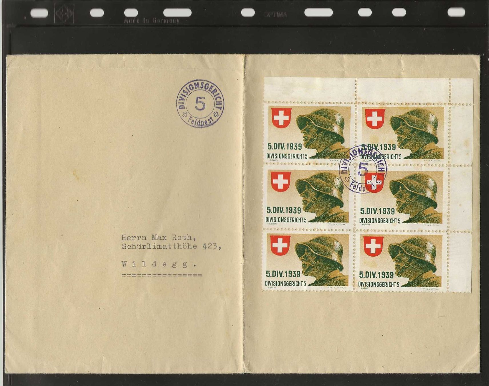 Buste & buste per spedizione: courrier militaire – Usato da Sorvilier venduto da carose01