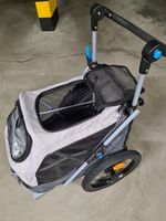 Trixie Fahrradanhänger mit Frontrad für kleine Hunde