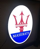 Maserati Led Wandleuchte | Maserati Leuchtreklame für Dekor✨