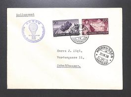 1938 Liechtenstein Nationale Briefmarkenausstellung AARAU
