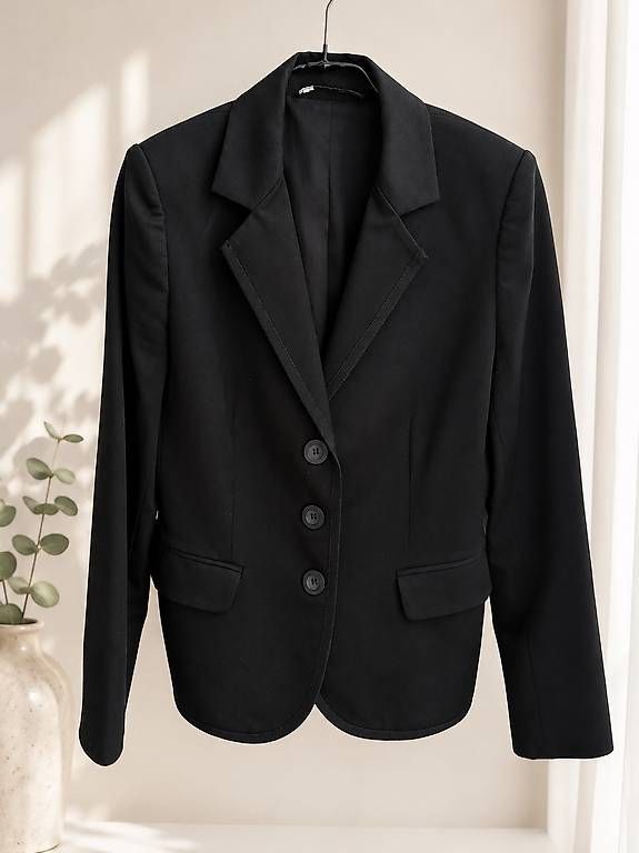 Salvatore Ferragamo Giacche: Salvatore Ferragamo black blazer 36/38EU – Nuovo (secondo la descrizione) da Zürich venduto da Vera_Ma