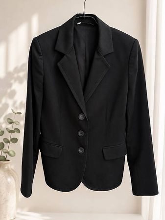 Salvatore Ferragamo black blazer 36/38EU