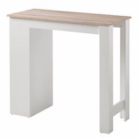 Bar Table with Shelves