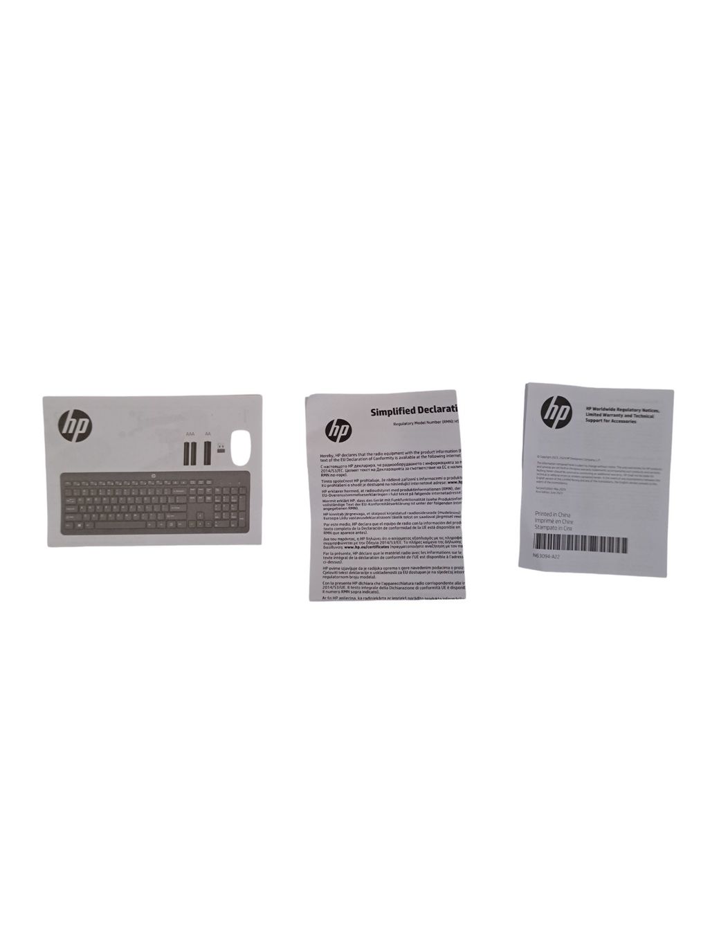 Hewlett Packard Tastiere: HP 235 Wireless-Maus und -Tastatur – Usato da Männedorf venduto da Restwert_Maennedorf 2