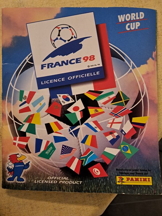 COLLECTOR INTROUVABLE - Album Panini Foot 1998 - Divisons 1 et 2 saison 98 - Autres Livres, K7