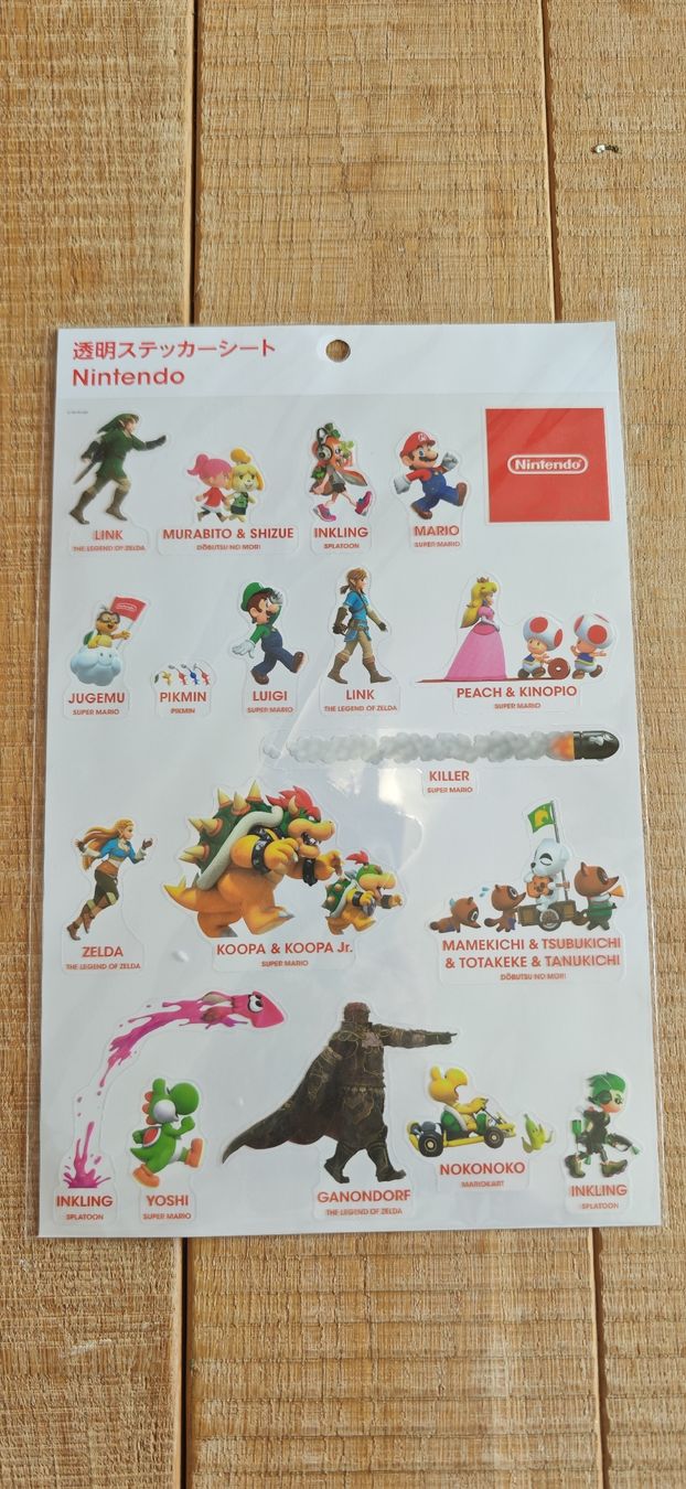 Sticker: Nintendo Sticker - Mario, Zelda, Yoshi etc. – Nuovo e nell'imballaggio originale da Romanshorn venduto da Gaming-Anime_StoreCH