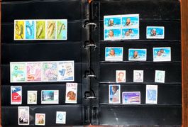 Album USA, diverses FDC und Einzelmarken