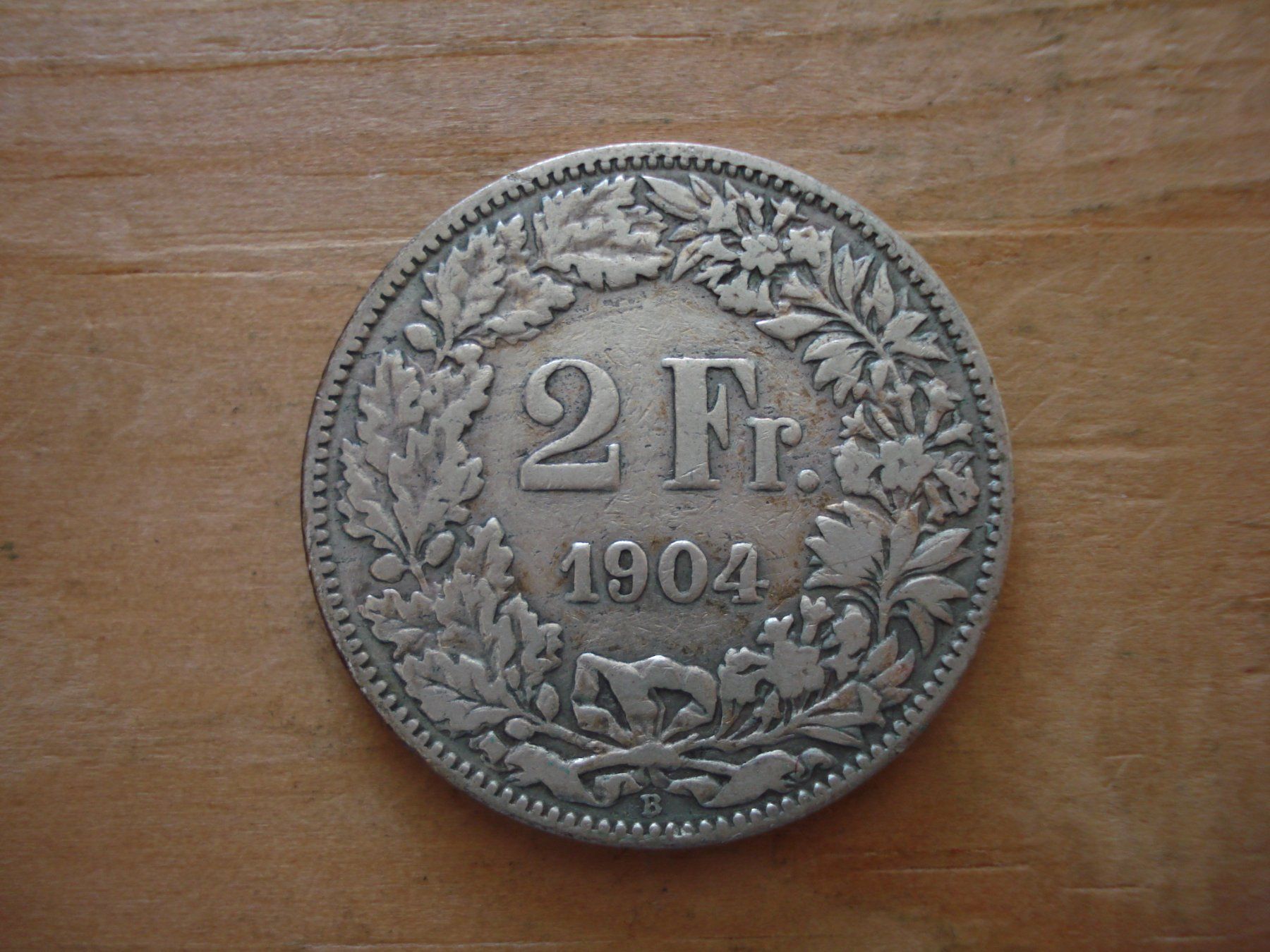 Tutti le monete: (N4) 2 Franken 1904 – Usato da Erlach venduto da Net-Coins