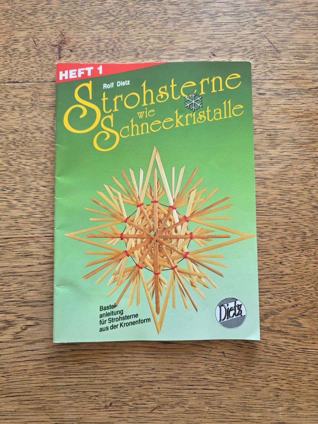 Kit bricolage: Stroh Material für Strohsterne mit Anleitung – Usato da Thun venduto da mar_c67n 2
