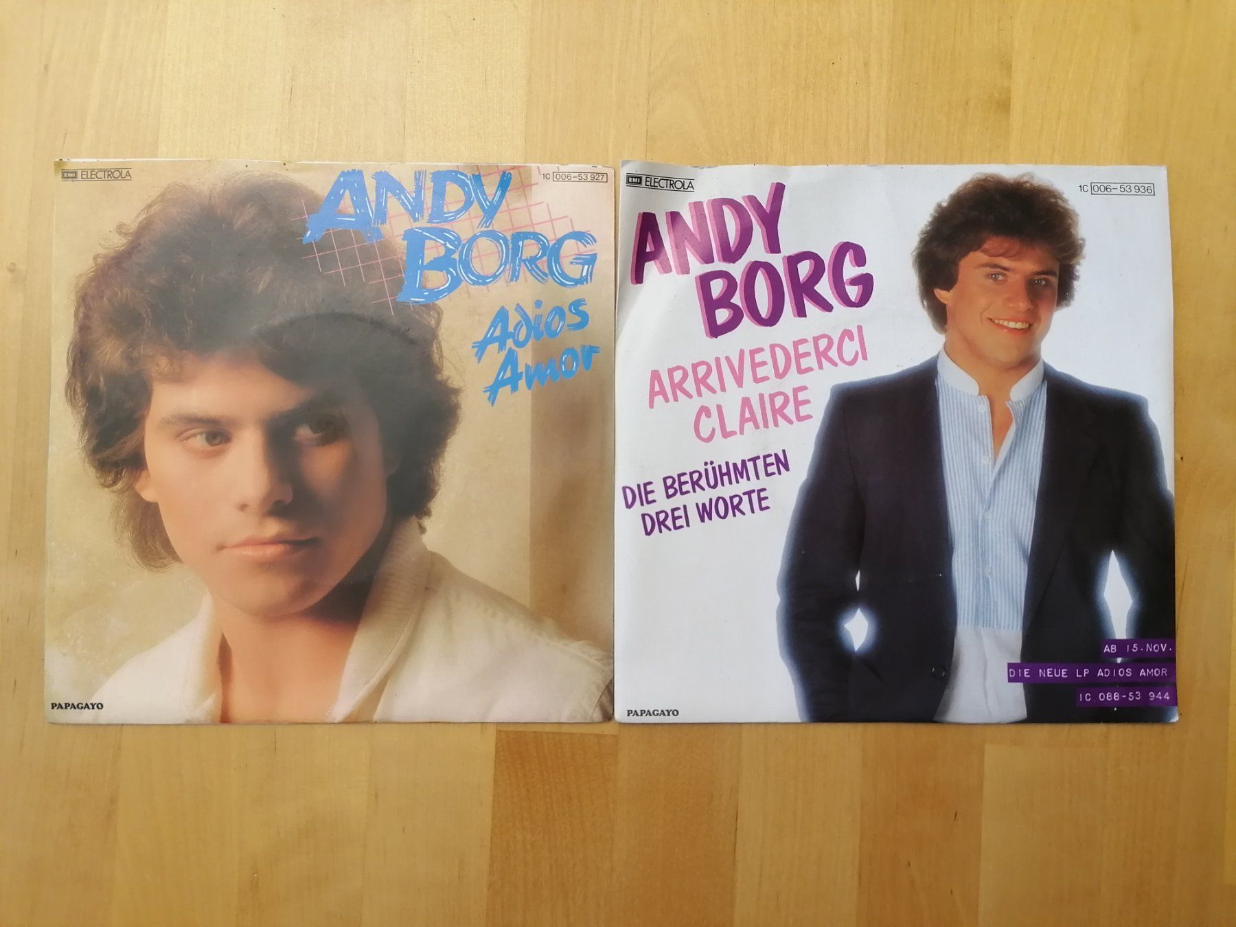 Schallplatten: Andy Bord - 2 schöne Single – Gebraucht aus Emmenbrücke von lamorak