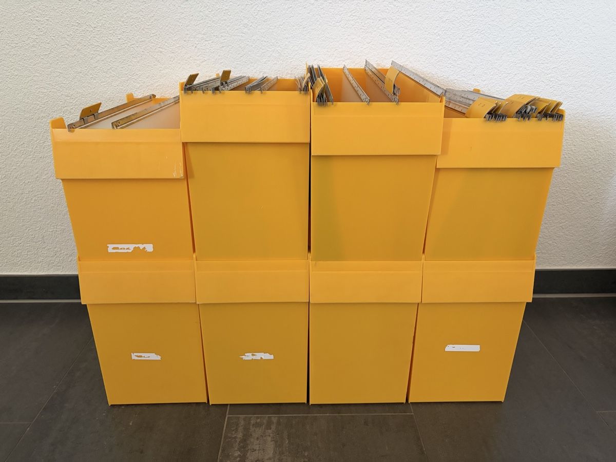 Classeurs: Hängeregister Box – D'occasion à Elsau par walther.laura