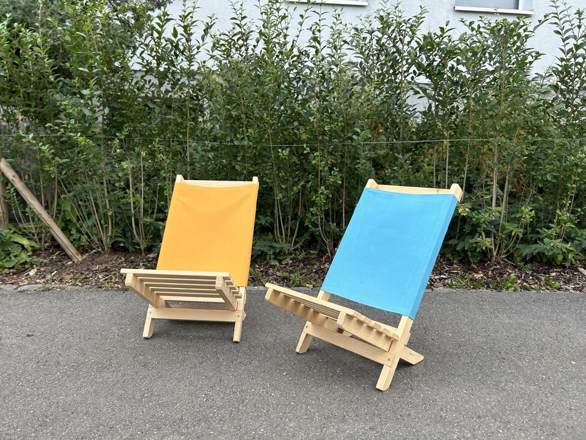 Stühle: selbstgemachte Gartenstühle  – Gebraucht aus Luzern von noe_by7d