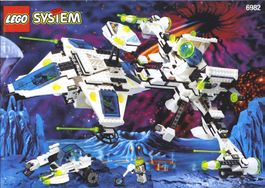 Lego 6982 Explorien Starship RARITÄT! (1996) Exploriens
