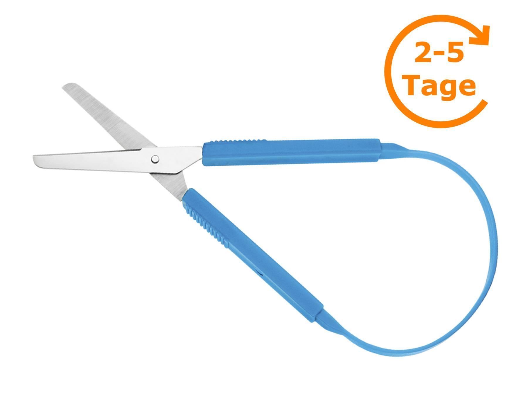 Tutti gli attrezzi: Bastelschere, rund, 212 mm, blau – Nuovo e nell'imballaggio originale da St. Gallen venduto da cointec