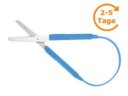 Bastelschere, rund, 212 mm, blau