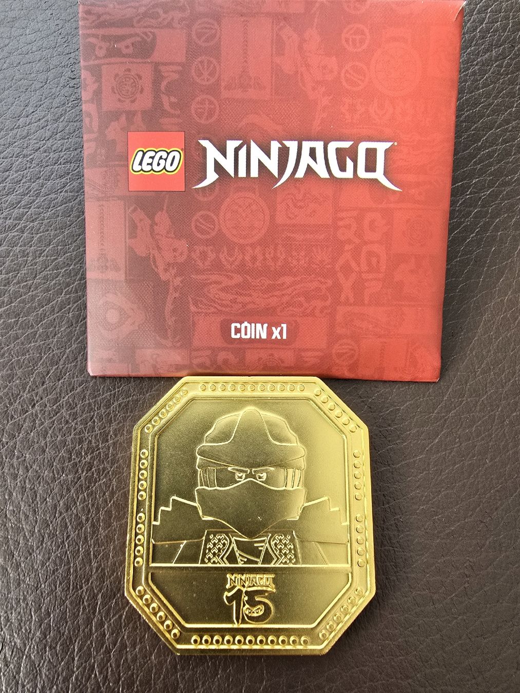 Lego Giocattoli: goldene Ninjago Jubiläumsmünze – Nuovo (secondo la descrizione) da Speicher venduto da stoetzer.andre 2