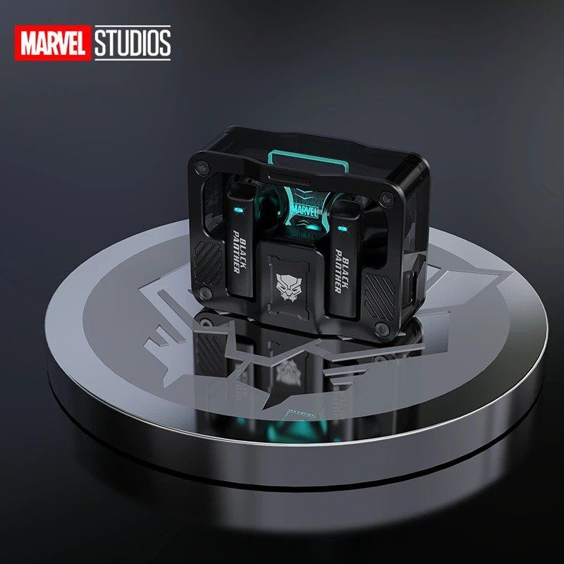 Kopfhörer: Marvel Black Panther kabellose Bluetooth-Earbuds – Neu und originalverpackt aus Olten von SunsetRainman