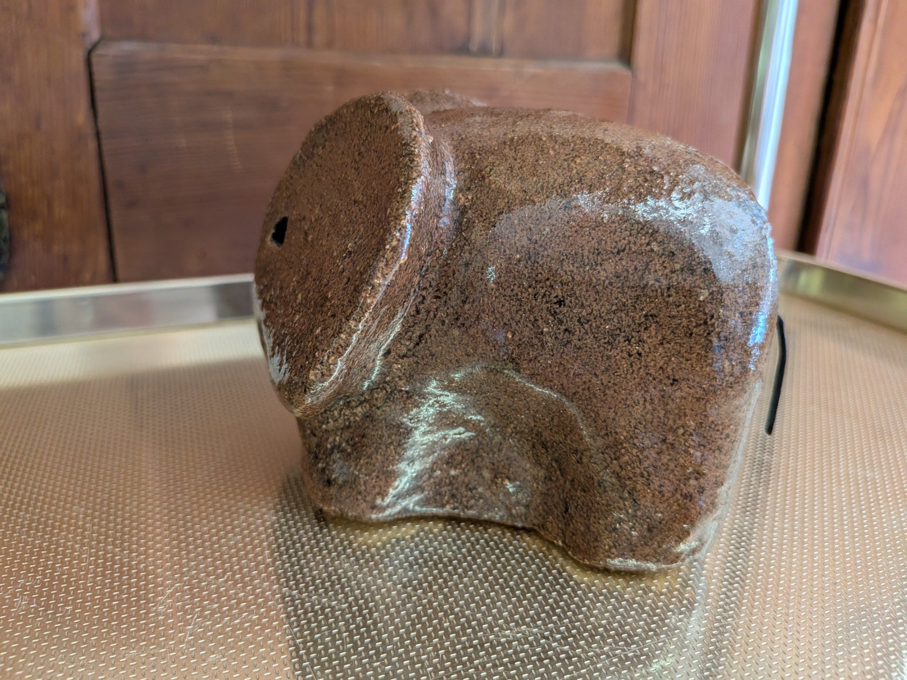 Sculture & Statue: Keramik Elefant Gerald Olivier – Usato da Emmen venduto da magelan 3
