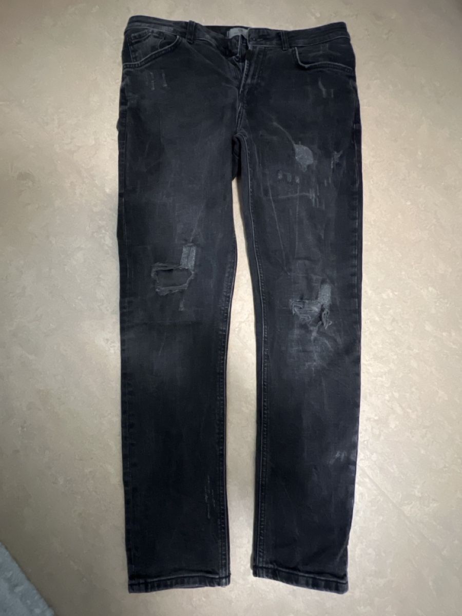Jeans: Schwarze Herren Jeans – Usato da Winterthur venduto da Can.sel37