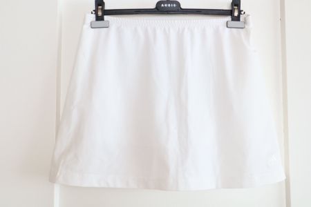 Tennis Rock / Jupe, Adidas, Gr. M, weiss, mit Ballhose