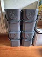 Recycling Bin Set grau